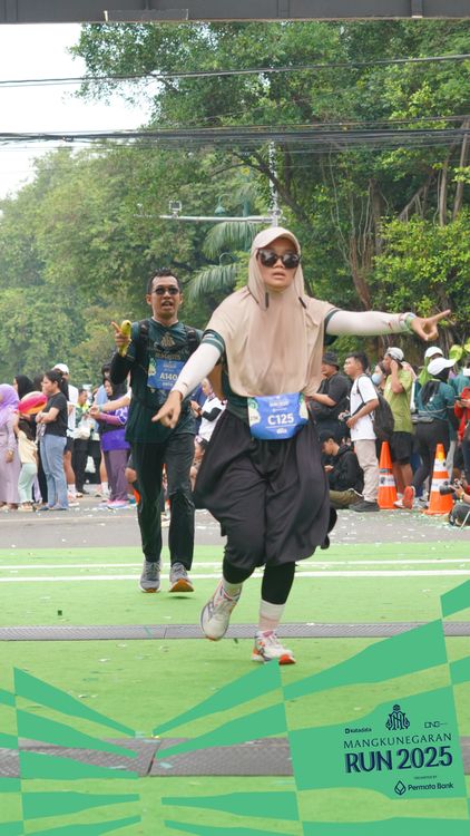 Race photo from Mangkunegaran Run 2025