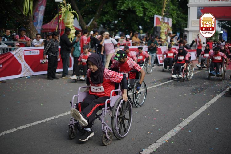 Race photo from Kediri Half Marathon 2025