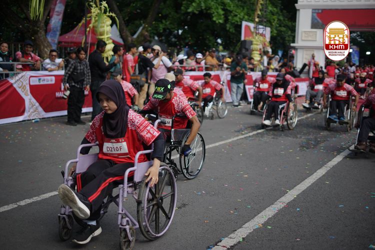 Race photo from Kediri Half Marathon 2025
