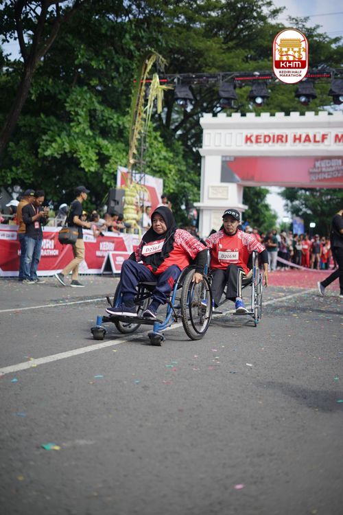 Race photo from Kediri Half Marathon 2025