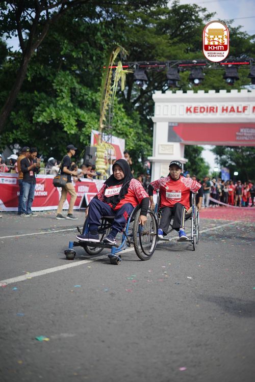 Race photo from Kediri Half Marathon 2025