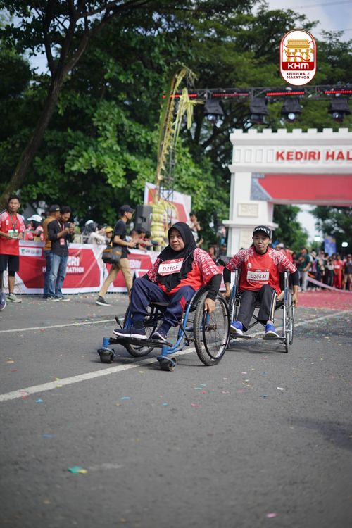 Race photo from Kediri Half Marathon 2025
