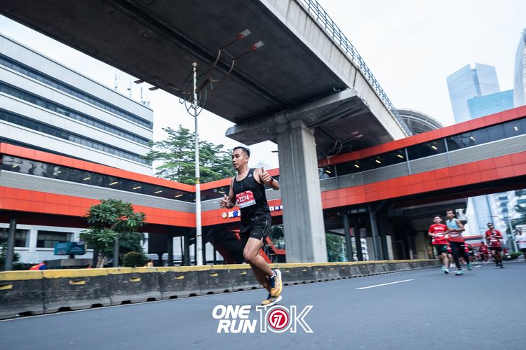 Race photo from ONE RUN 10K 2025