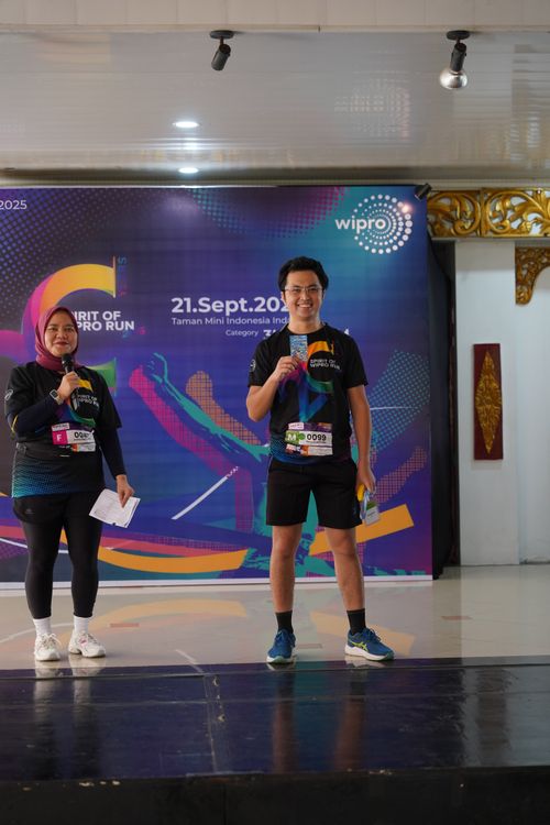 Race photo from WIPRO RUN 2025 - Vitalis Unza 20th Anniversary