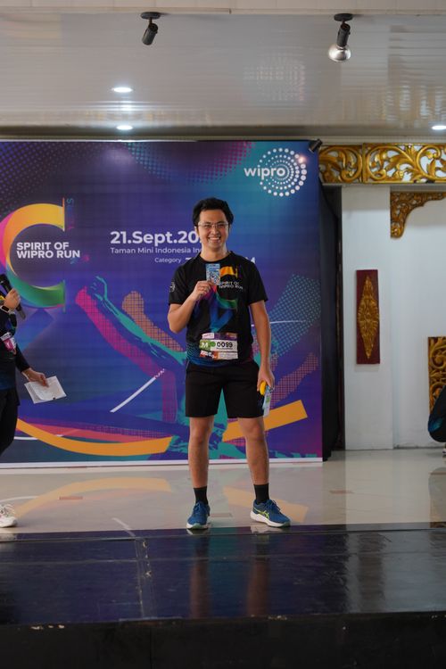 Race photo from WIPRO RUN 2025 - Vitalis Unza 20th Anniversary