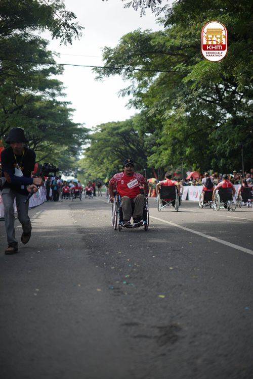 Race photo from Kediri Half Marathon 2025