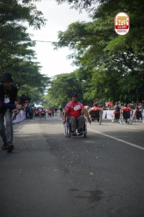Race photo from Kediri Half Marathon 2025