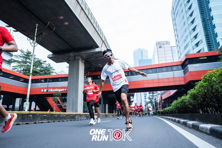 Race photo from ONE RUN 10K 2025