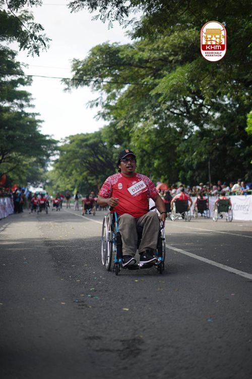 Race photo from Kediri Half Marathon 2025