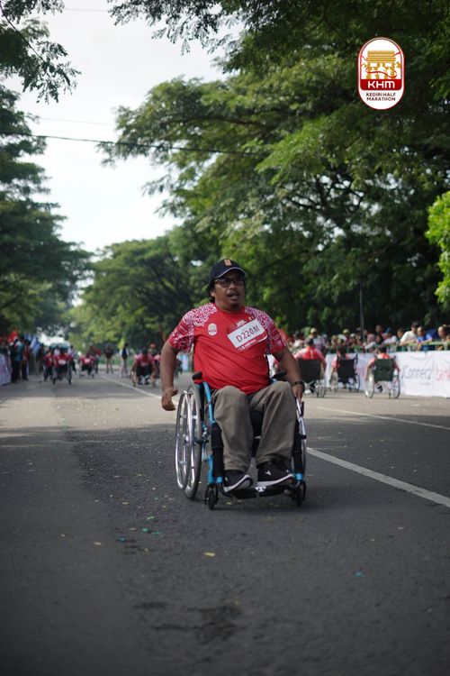Race photo from Kediri Half Marathon 2025