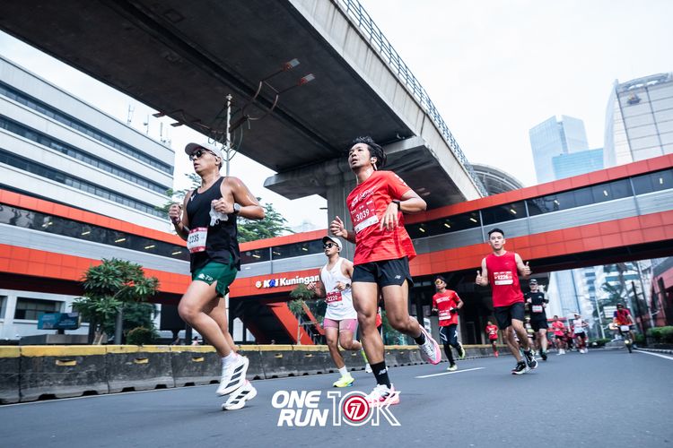 Race photo from ONE RUN 10K 2025