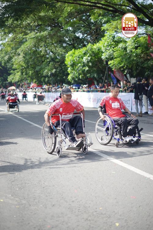 Race photo from Kediri Half Marathon 2025