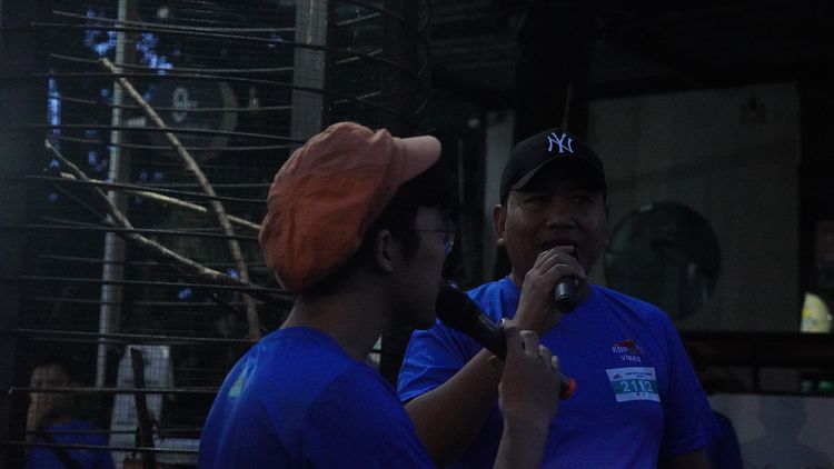 Race photo from KBP City Run 2024 Vibes