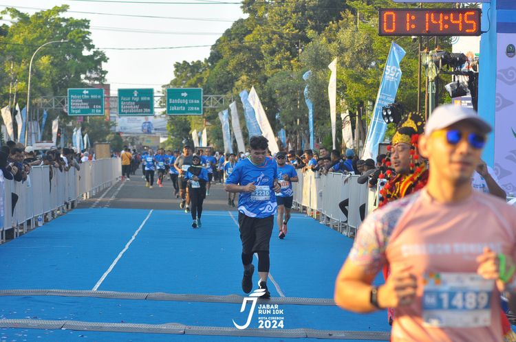 Race photo from Jabar Run 10K 2024