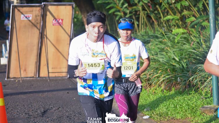 Race photo from Taman Budaya x BOGORUN 2025