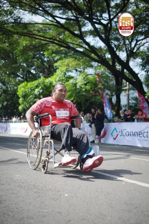 Race photo from Kediri Half Marathon 2025