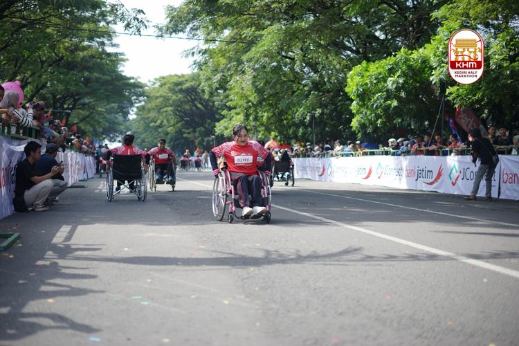 Race photo from Kediri Half Marathon 2025