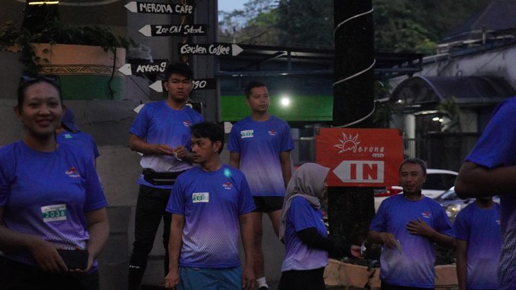 Race photo from KBP City Run 2024 Vibes