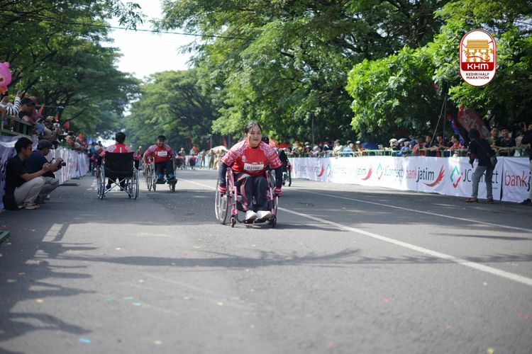 Race photo from Kediri Half Marathon 2025