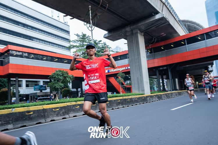 Race photo from ONE RUN 10K 2025