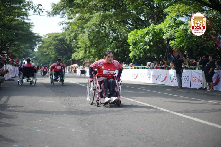 Race photo from Kediri Half Marathon 2025
