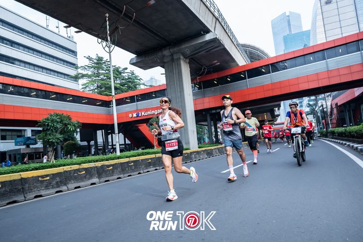 Race photo from ONE RUN 10K 2025
