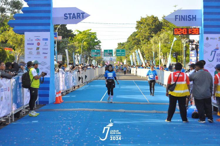 Race photo from Jabar Run 10K 2024