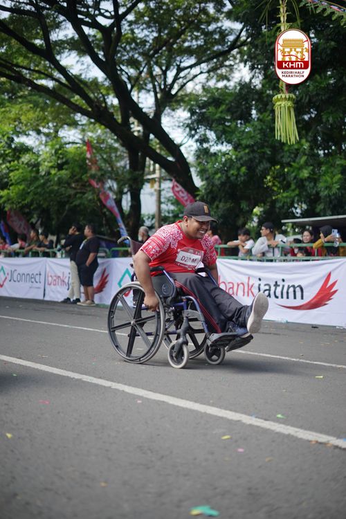 Race photo from Kediri Half Marathon 2025