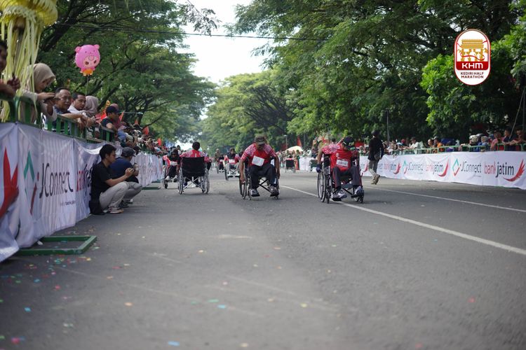 Race photo from Kediri Half Marathon 2025