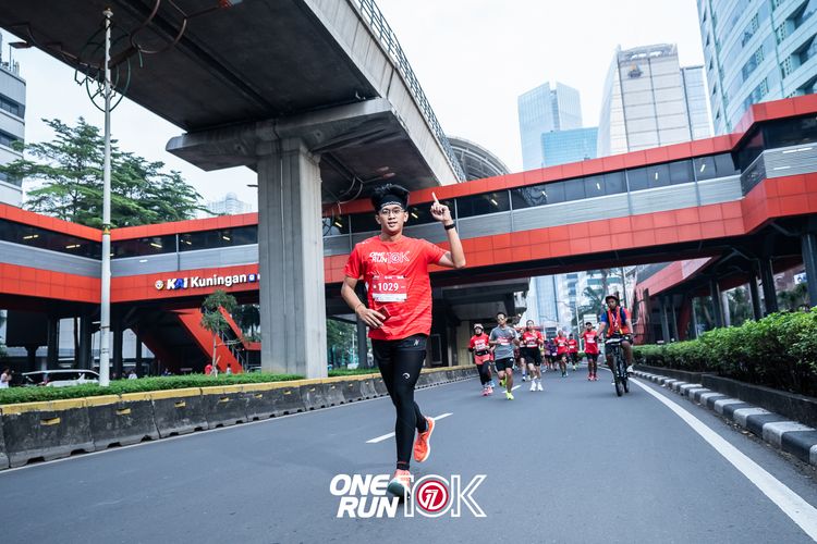 Race photo from ONE RUN 10K 2025