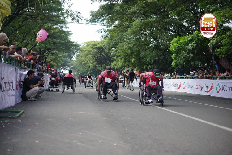 Race photo from Kediri Half Marathon 2025