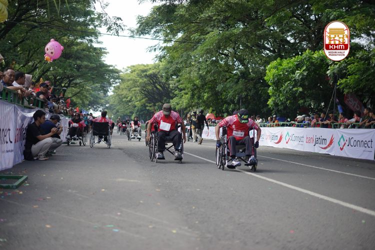 Race photo from Kediri Half Marathon 2025