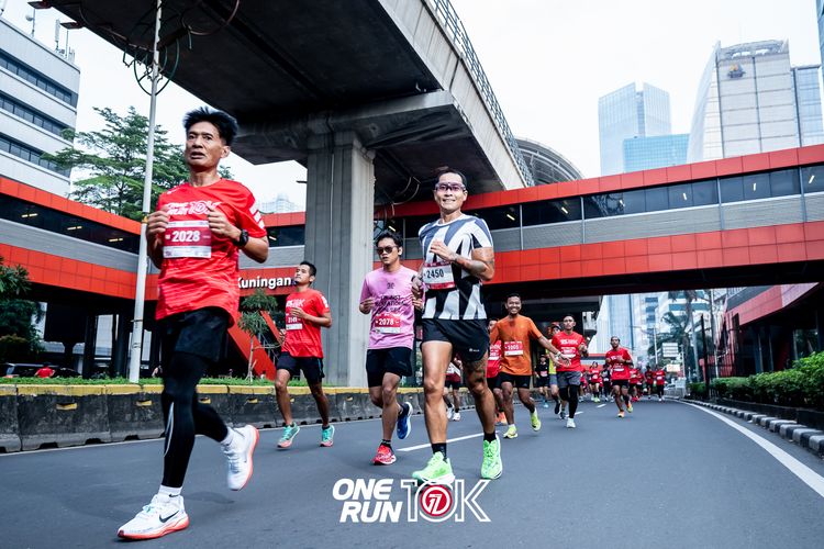 Race photo from ONE RUN 10K 2025