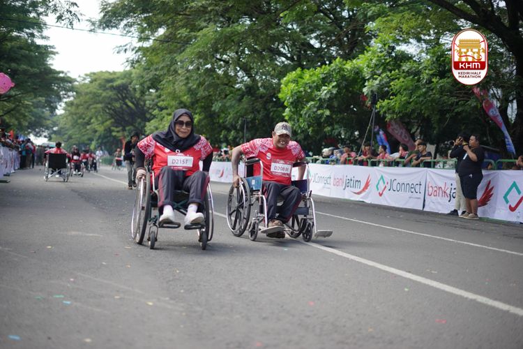 Race photo from Kediri Half Marathon 2025