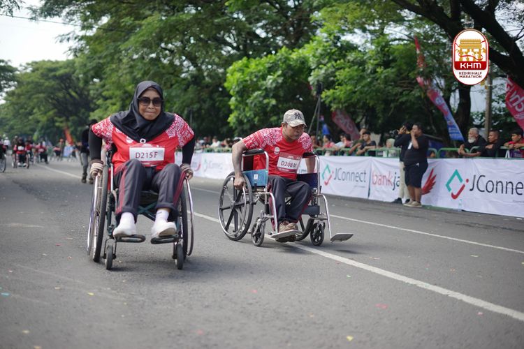 Race photo from Kediri Half Marathon 2025