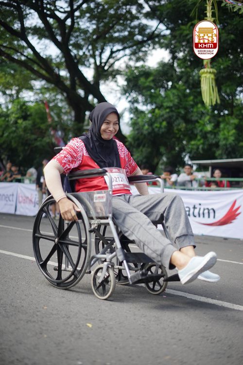Race photo from Kediri Half Marathon 2025