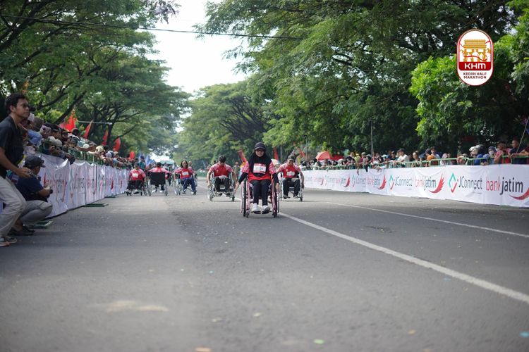 Race photo from Kediri Half Marathon 2025