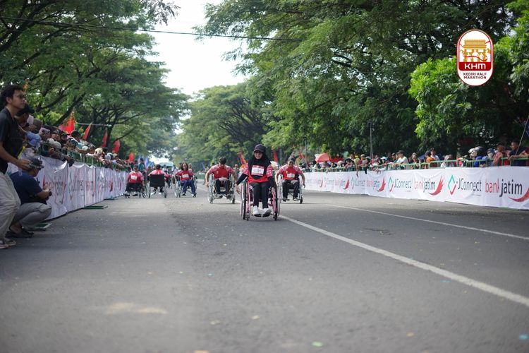 Race photo from Kediri Half Marathon 2025