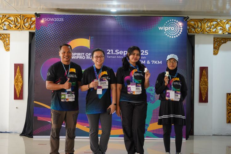 Race photo from WIPRO RUN 2025 - Vitalis Unza 20th Anniversary
