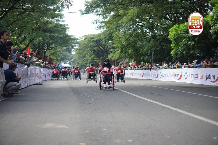 Race photo from Kediri Half Marathon 2025