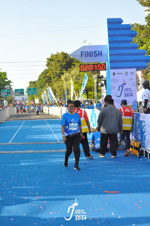 Race photo from Jabar Run 10K 2024