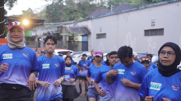Race photo from KBP City Run 2024 Vibes