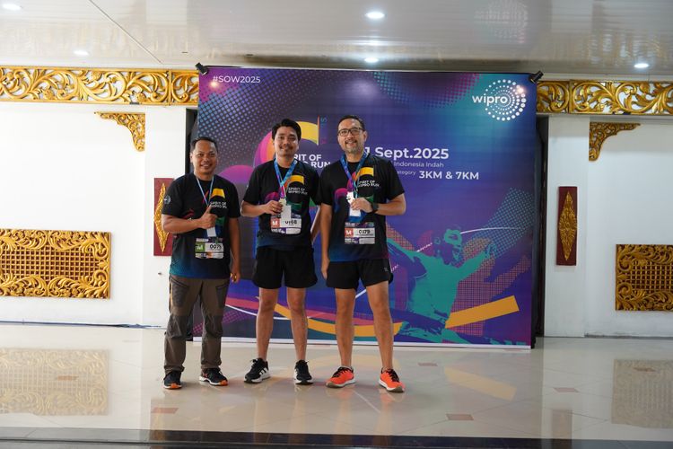 Race photo from WIPRO RUN 2025 - Vitalis Unza 20th Anniversary