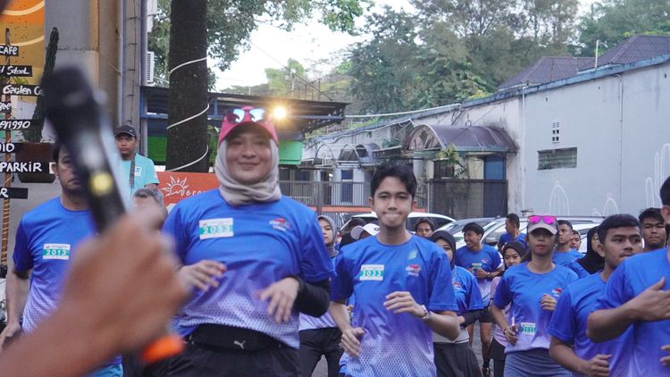 Race photo from KBP City Run 2024 Vibes