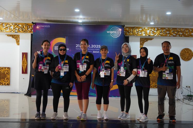 Race photo from WIPRO RUN 2025 - Vitalis Unza 20th Anniversary
