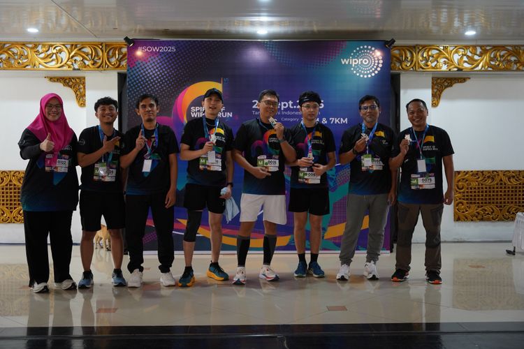 Race photo from WIPRO RUN 2025 - Vitalis Unza 20th Anniversary