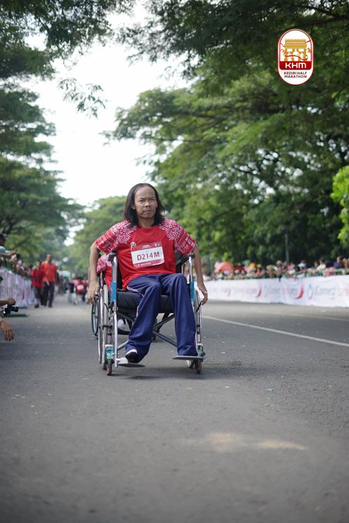 Race photo from Kediri Half Marathon 2025