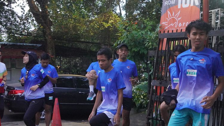 Race photo from KBP City Run 2024 Vibes