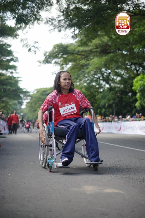 Race photo from Kediri Half Marathon 2025