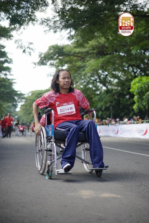 Race photo from Kediri Half Marathon 2025